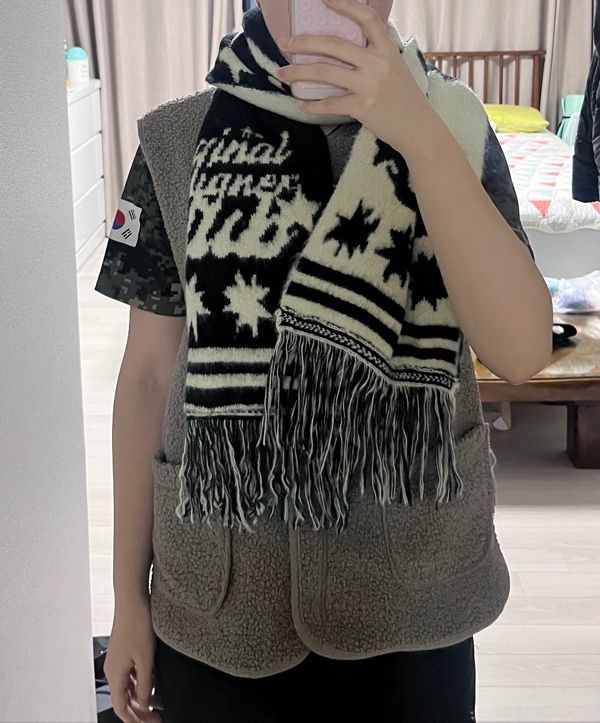 帽子・その他 XTONZ XTA050 Origin Reversible Hairy Muffler IVORY XTA050IV MUSINSA | XTONZ XTA050 ORIGIN REVERSIBLE HAIRY MUFFLER (IVORY)
