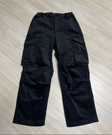 MUSINSA公式 | WILDROCK コーデュロイカーゴパンツ_ブラック