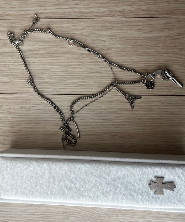 ネックレス・ペンダント 2000ARCHIVES ROSE, EIFFEL AND REVORVER NECKLACE 4BMM075 2000ARCHIVES ROSE， EIFFEL AND REVORVER NECKLACE 4BMM075