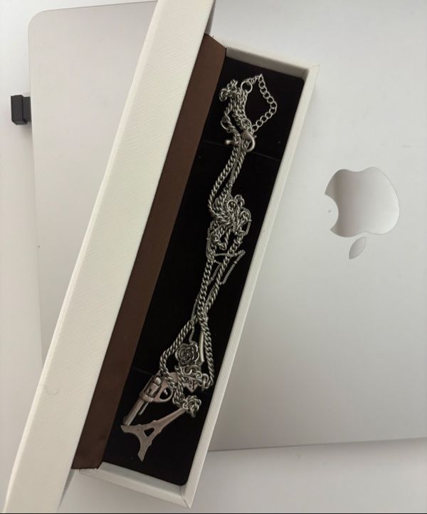 MUSINSA | 2000ARCHIVES ROSE, EIFFEL AND REVORVER NECKLACE
