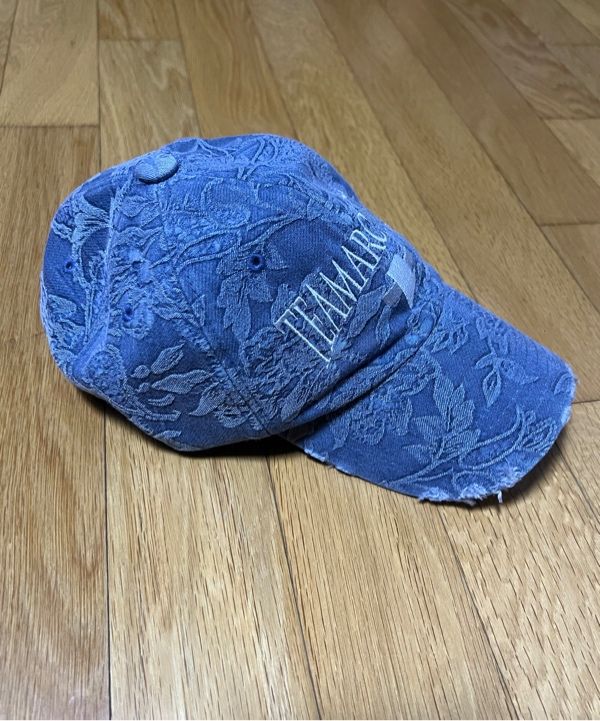 MUSINSA | 2000ARCHIVES TEAMARCHIVES JACQUARD CAP (DENIM)