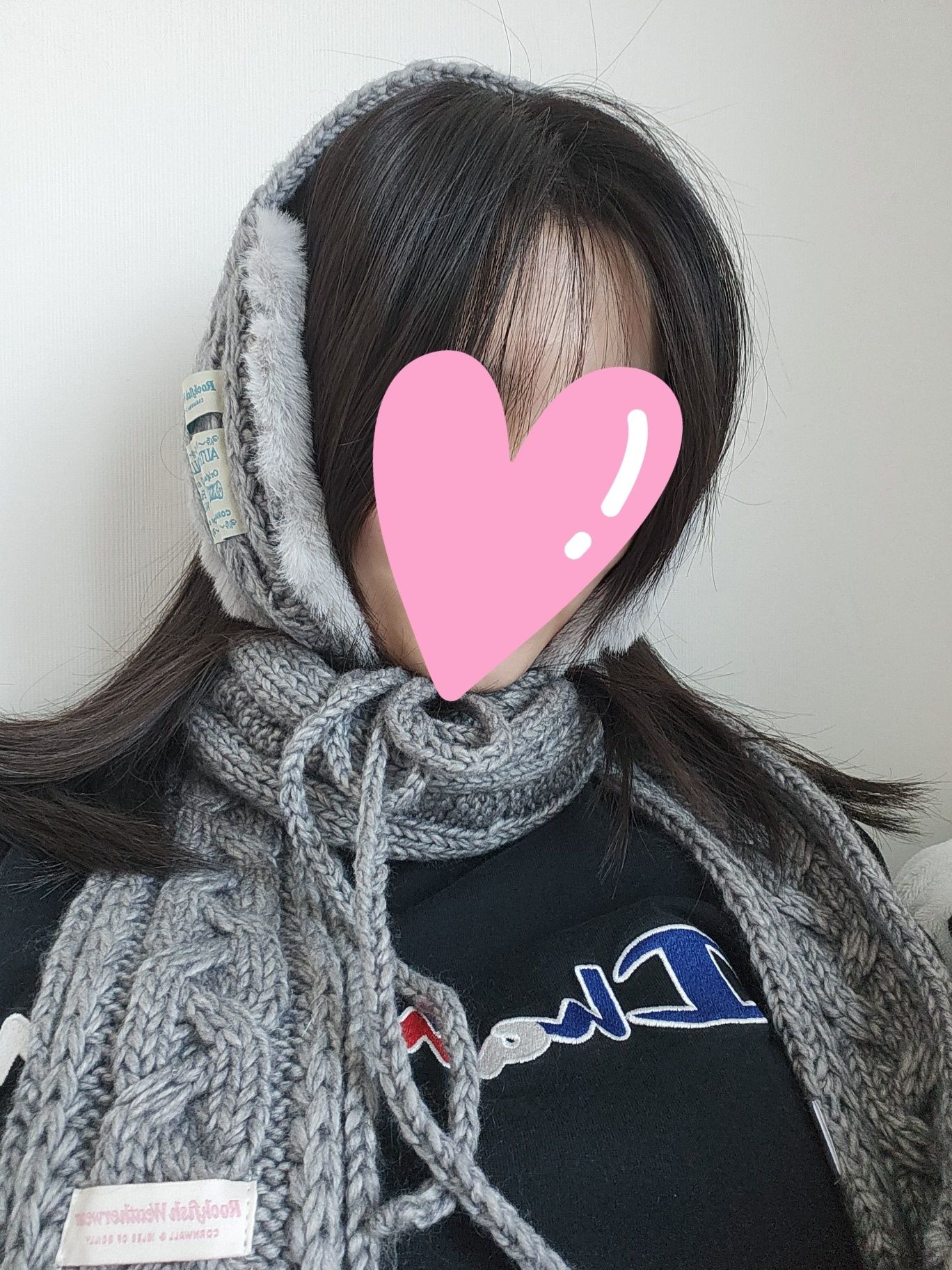 MUSINSA | ROCKFISH WEATHERWEAR CABLE FUR KNIT EARMUFF - 4 colors