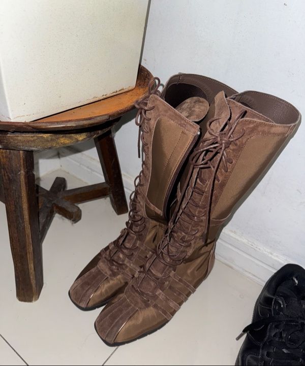 MUSINSA | ROCKFISH WEATHERWEAR BLISS LACEUP LONG BOOTS - 3