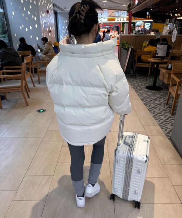 MUSINSA | KIRSH Cherry Reversible Short Down Jumper [Ivory]