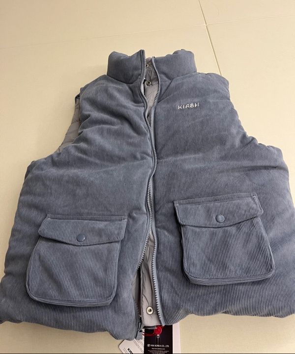さらに100円引き◆KIRSH◆CHERRY REVERSIBLE PADDING VEST 24AW MUSINSA | KIRSH Cherry Reversible Padding Vest [Ivory]
