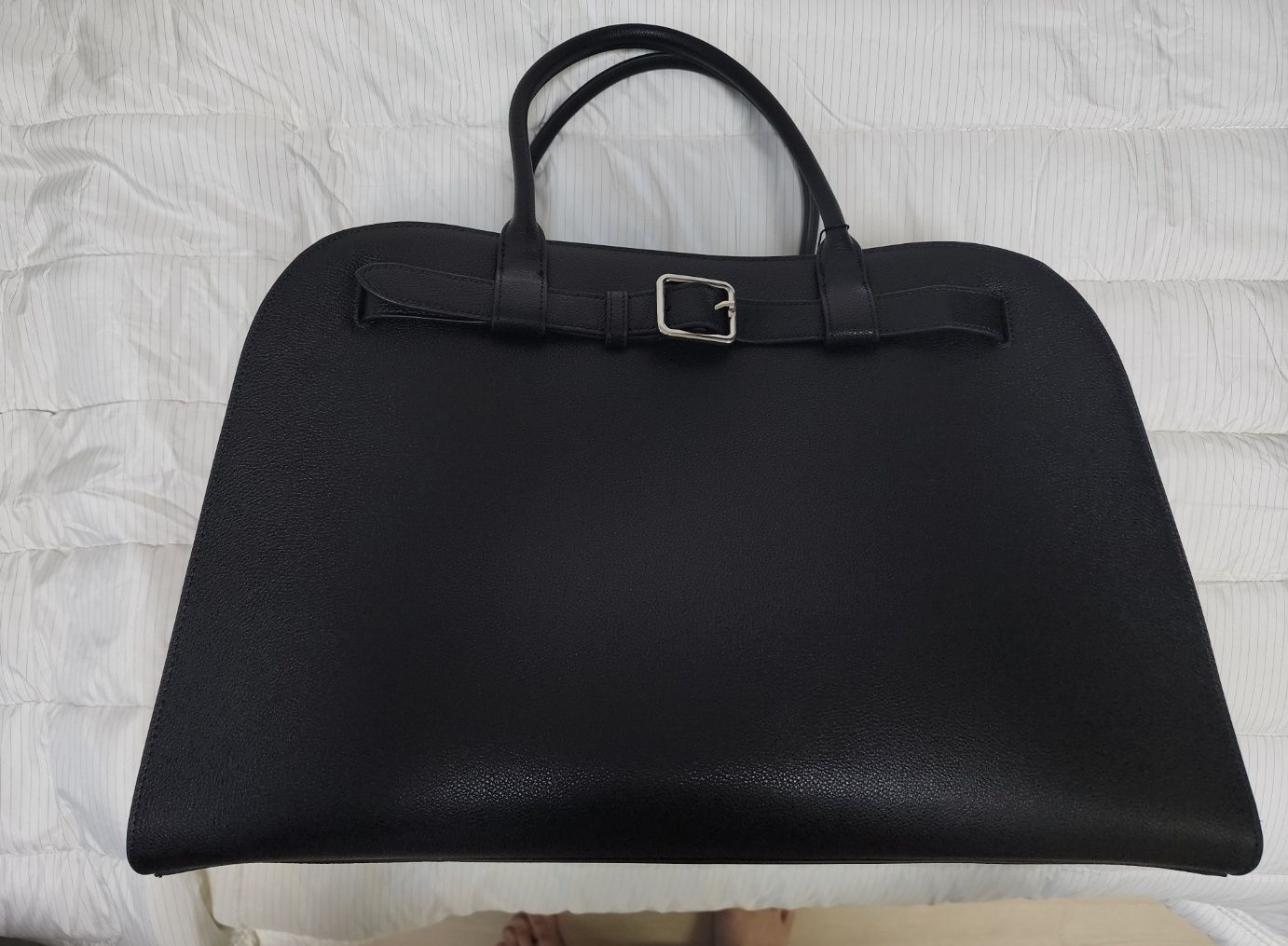 [Dunst] BUCKLE LARGE TOTE BAG ★すぐ品切れ★ DUNST