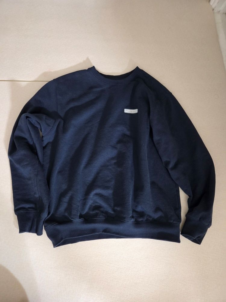MUSINSA | thisisneverthat® Script Label Crewneck Heather Grey