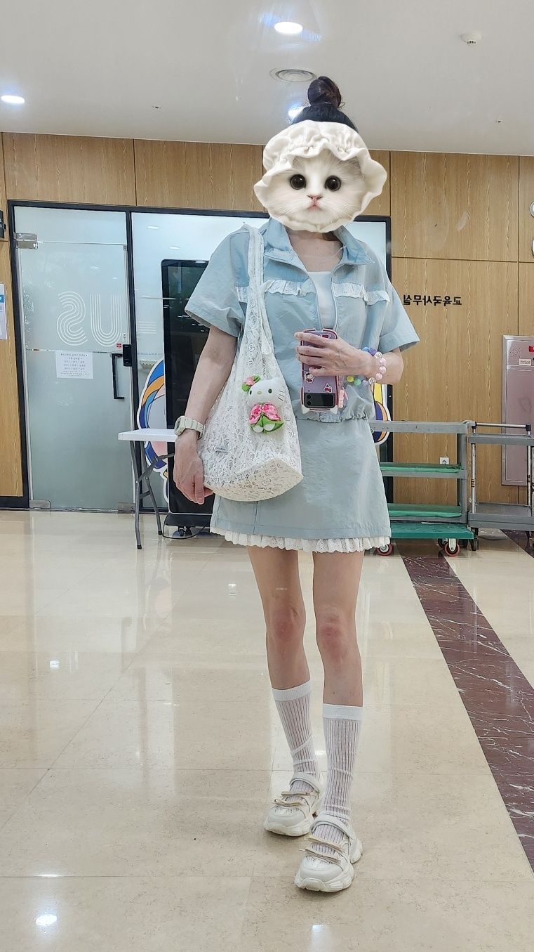 MUSINSA | ROLAROLA LACE BAG WHITE