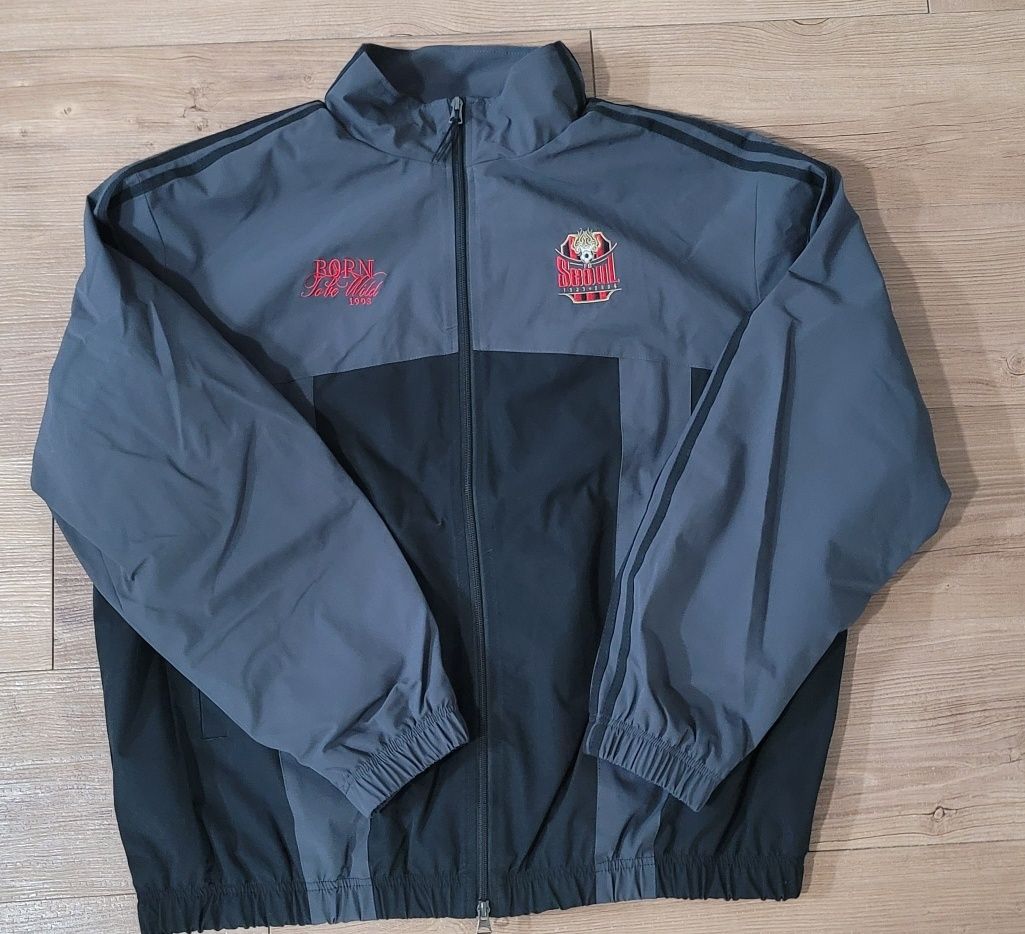 【1993studio】 [FC Seoul] Fleece Color Block Track Jacket MUSINSA | 1993STUDIO [FC Seoul] Fleece Color Block Track