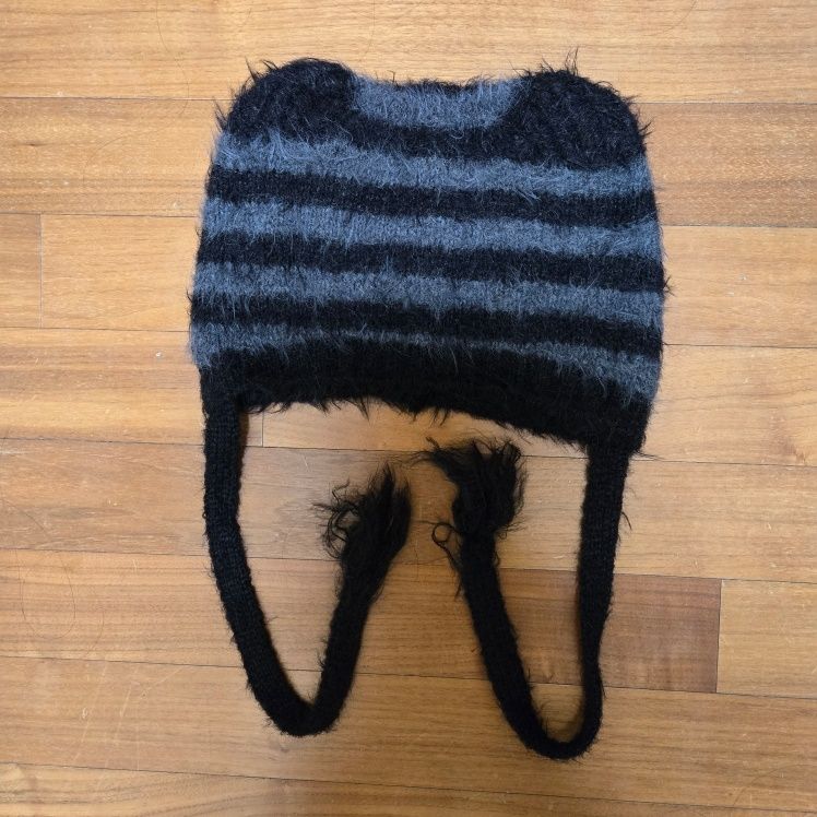 MUSINSA公式 | LMC TEDDY FLUFFY BEANIE stripe