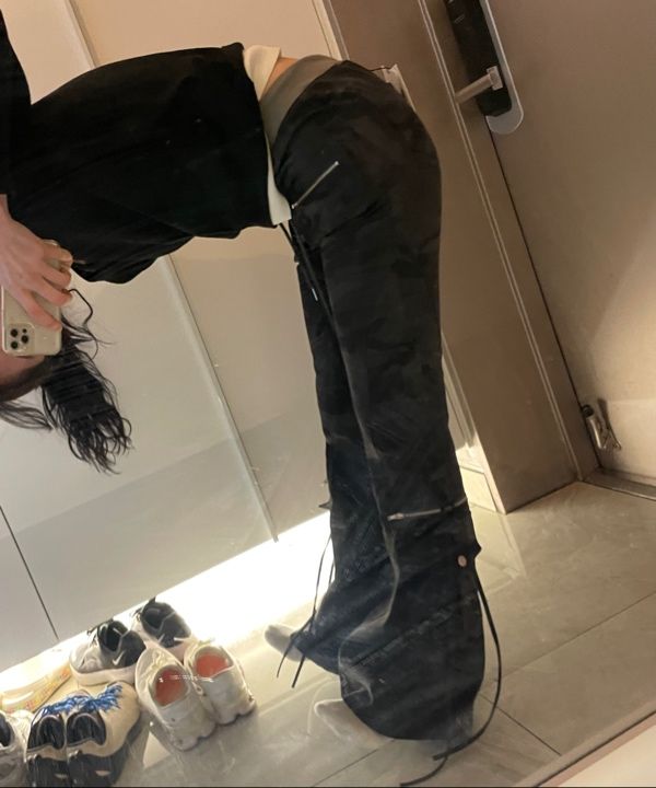 MUSINSA公式 | LUV IS TRUE FS BOOTSCUT POCKET CARGO PANTS(CAMO)