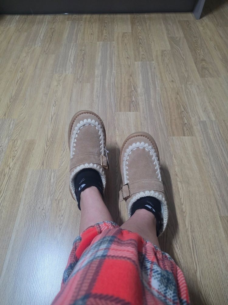 MUSINSA公式 | MACMOC Bbodeuk ソフトレザー防寒シューズ