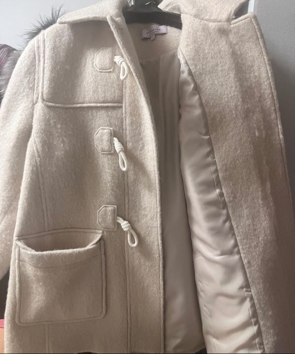 コート ROLAROLA HAIRY DUFFLE HALF COAT 4BNY343 MUSINSA公式 | ROLAROLA HAIRY DUFFLE HALF COAT BEIGE