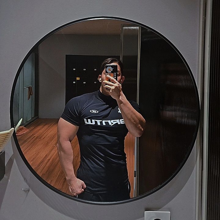 MUSINSA | BORN TO WIN BRNTW MUSCLE FIT HIGH NECK T-SHIRTS