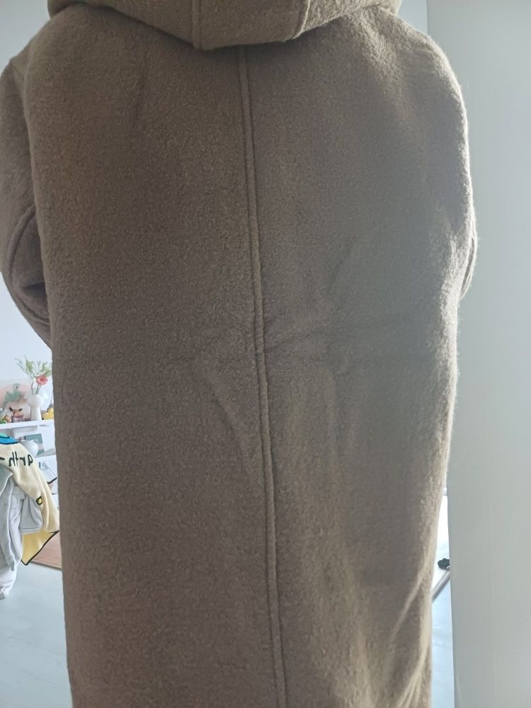 ☆送料・関税込☆PARTIMENTO★WASHED LEATHER LONG COAT★ MUSINSA | PARTIMENTO 100% Curly Wool Duffle Long Coat Brown