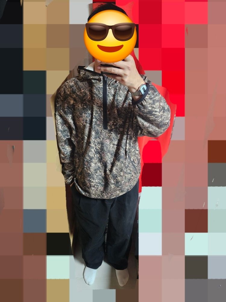 [COVERNAT]★C LOGO FLEECT OVER FIT HOODIE ANORAK MUSINSA | COVERNAT C Logo Fleece Overfit Hoodie Anorak Black