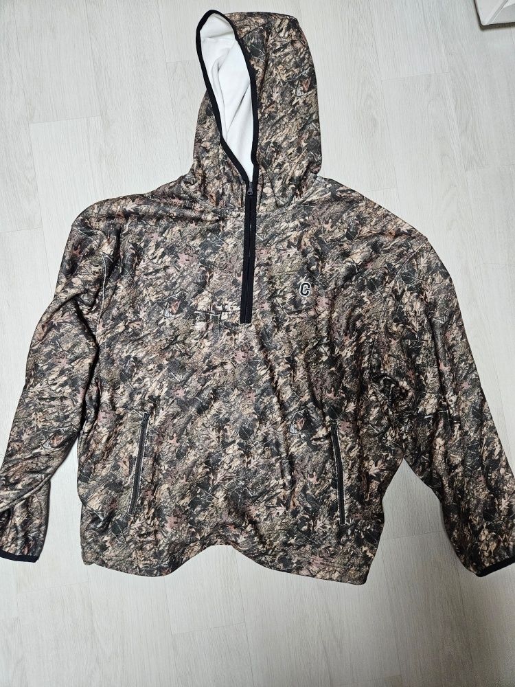 【COVERNAT】 C Logo Fleece Overfit Hoodie Anorak★男女兼用 MUSINSA公式 | COVERNAT C Logo Fleece Overfit Hoodie Anorak Ivory