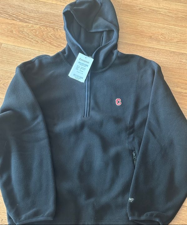 【COVERNAT】 C Logo Fleece Overfit Hoodie Anorak★男女兼用 COVERNAT】 ☆ C - Logo Fleece Over Fit Hoodie Anorak ☆