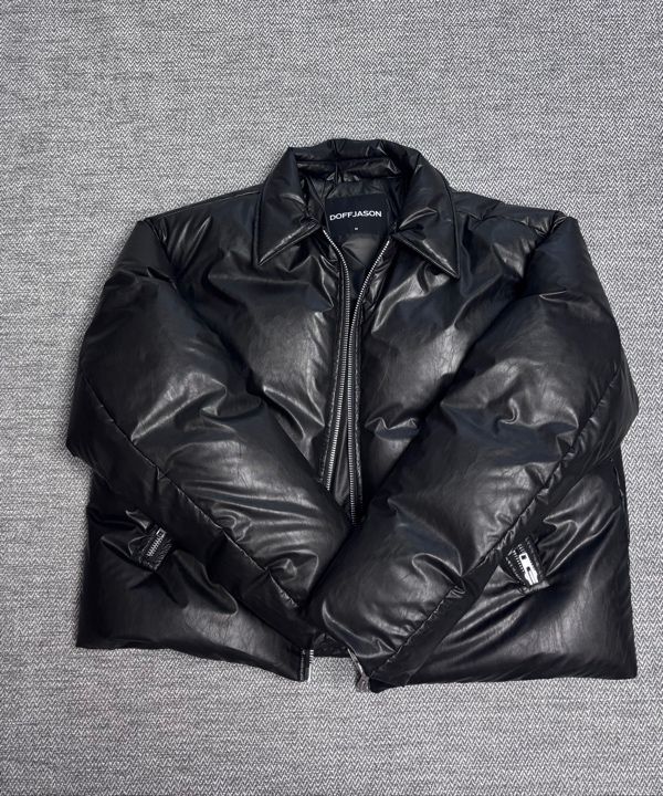 DoffJason ブラックレザージャケット L DoffJason ブラックレザージャケット L