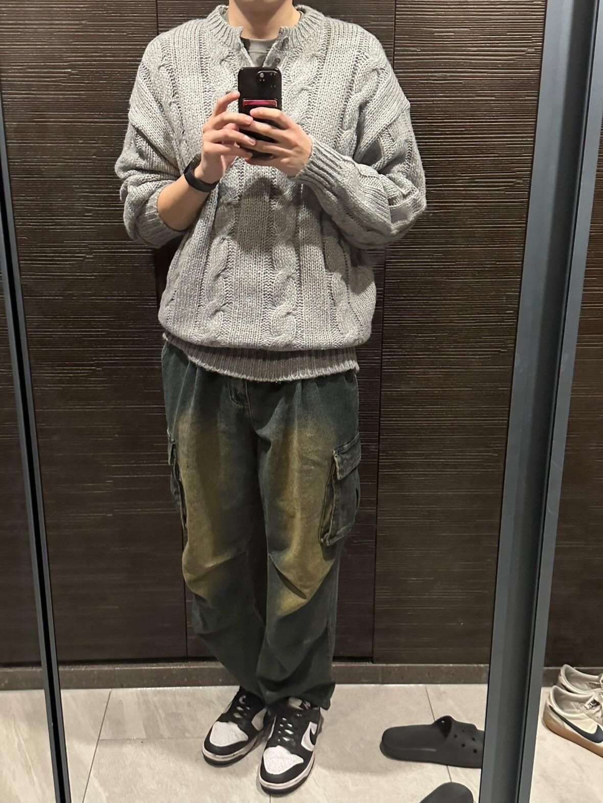 【MIS PRODUCT】 Sono Cable Henley Neck Knit_Navy MUSINSA | MOOD INSIDE Sono Cable Henry Neck Knit_Navy