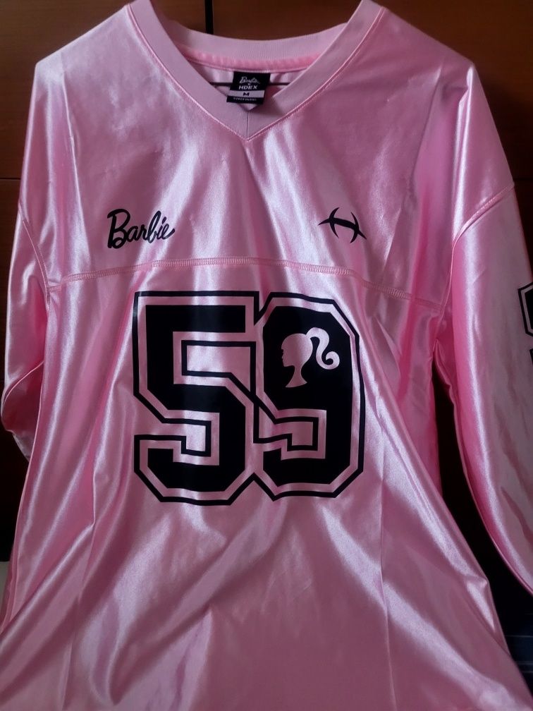 MUSINSA公式 | HDEX [HDEX x BARBIE™] V-Neck Satin Long Sleeve