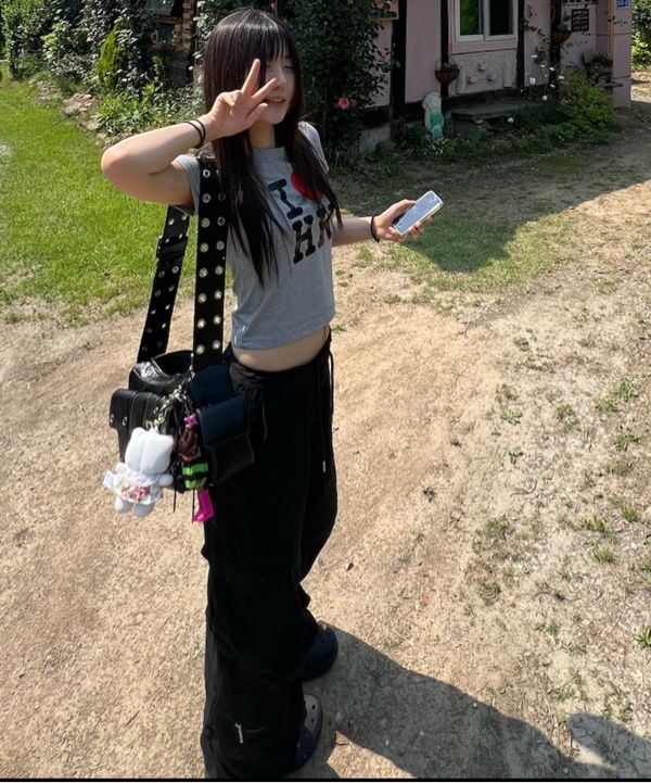 MUSINSA公式 | BLACK PURPLE [GL] Fortress Bag-Black