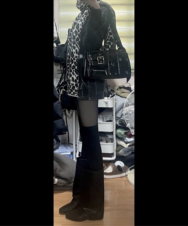 MUSINSA公式 | BLACK PURPLE [GL] Fortress Bag-Black
