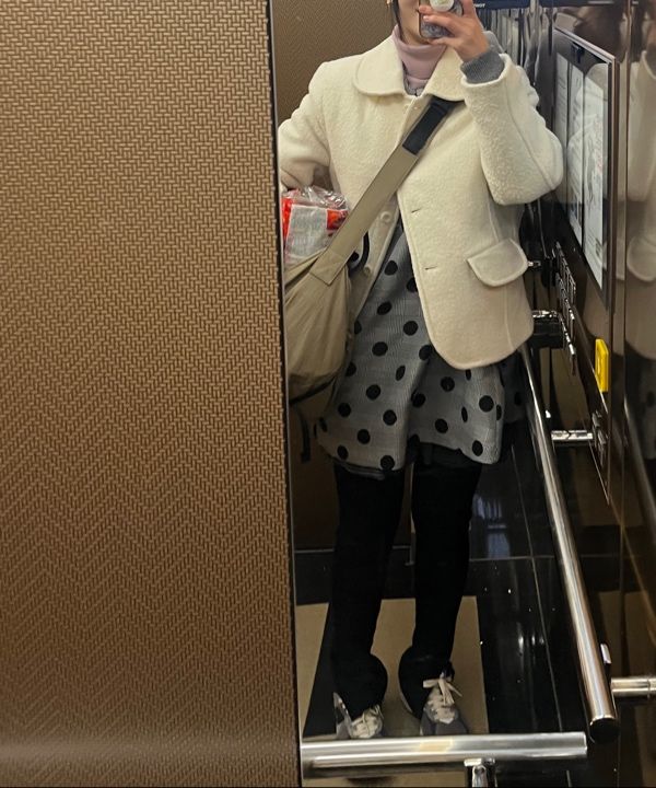 ジャケット・アウター oheshio BOUCLE HALF WOOL JACKET IVORY MUSINSA | OHESHIO BOUCLE HALF WOOL JACKET, IVORY