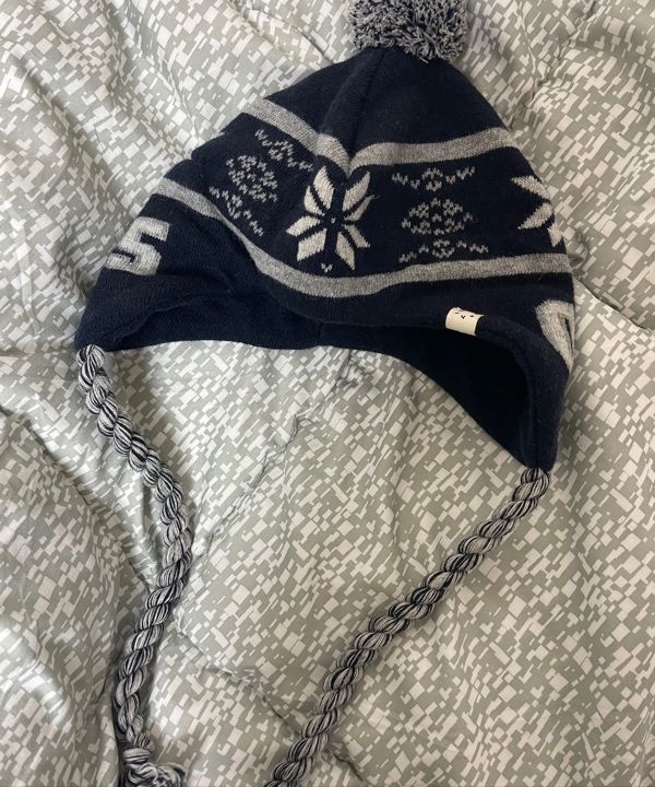 帽子 OHESHIO BELL EARFLAP BEANIE MUSINSA公式 | OHESHIO BELL EARFLAP BEANIE, NAVY