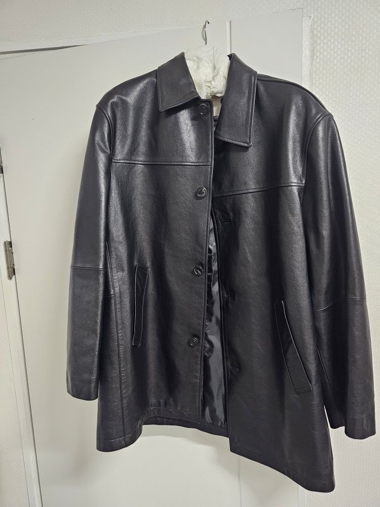 Dunst ♥ UNISEX LEATHER HALF JACKET /追跡付 Dunst Leather Half Jacket in Black | REVOLVE