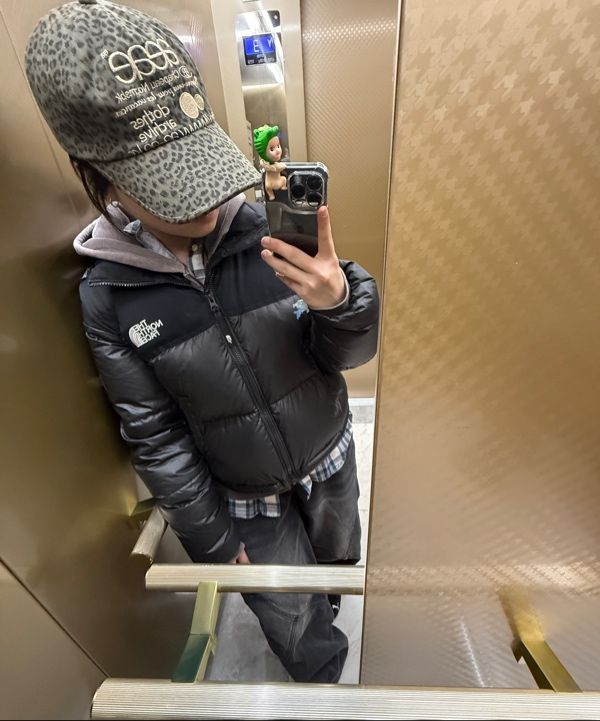 MUSINSA公式 | AEAE WEB LOGO LEOPARD CAP [KHAKI]