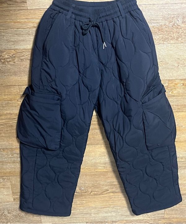 MUSINSA | TRILLION Quilted Padded Warmer Banding Cargo Wide