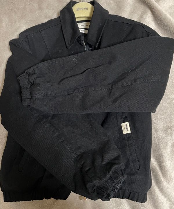 【glowny】G WORK JACKET MUSINSA | GLOWNY G TWILL WORK JACKET (BLACK)