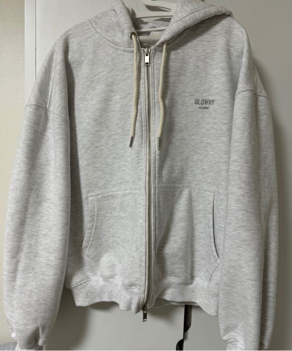 GLOWNY G BOXY ZIP UP ジップアップパーカー ストライプ Glowny - G BOXY ZIP UP | HBX - Globally Curated Fashion and