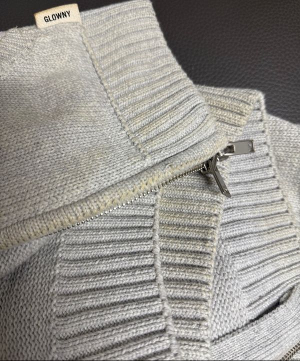 ma⭐︎glowny❤︎G CLASSIC KNIT ZIP UP❤︎パーカー ma⭐︎glowny