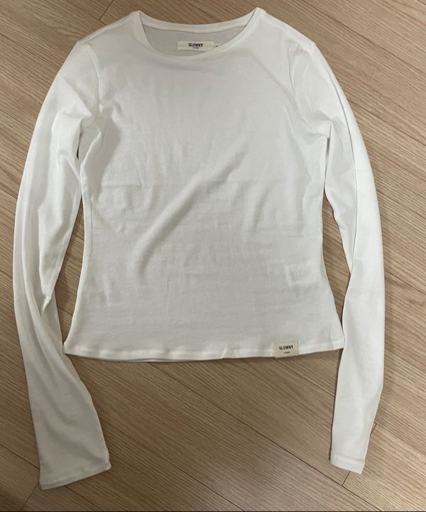 MUSINSA | GLOWNY G MODAL LONG SLEEVE (GRAY)