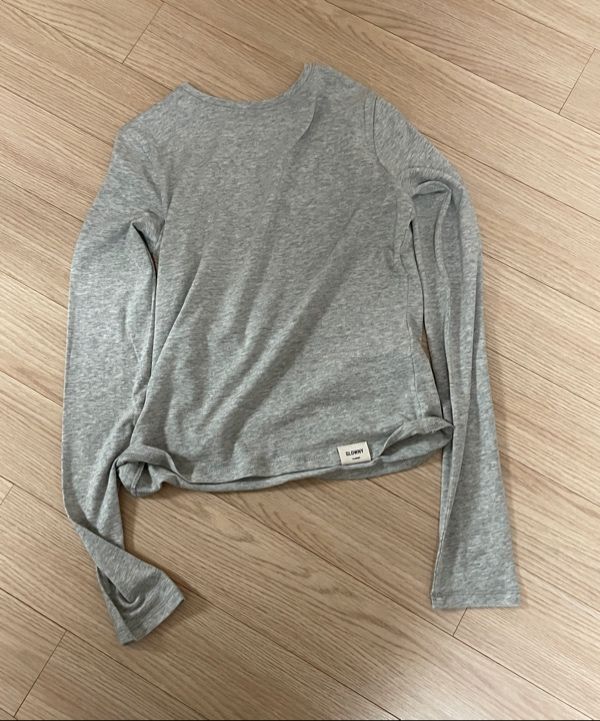 MUSINSA | GLOWNY G MODAL LONG SLEEVE (GRAY)