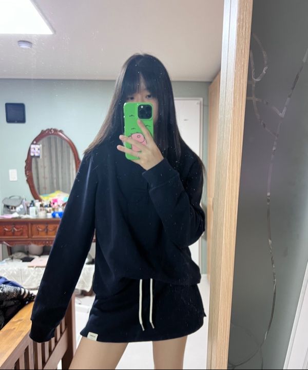 韓国★GLOWNY★G DRAWSTRING SWEAT SKIRT MUSINSA | GLOWNY G DRAWSTRING SWEAT SKIRT (NAVY)