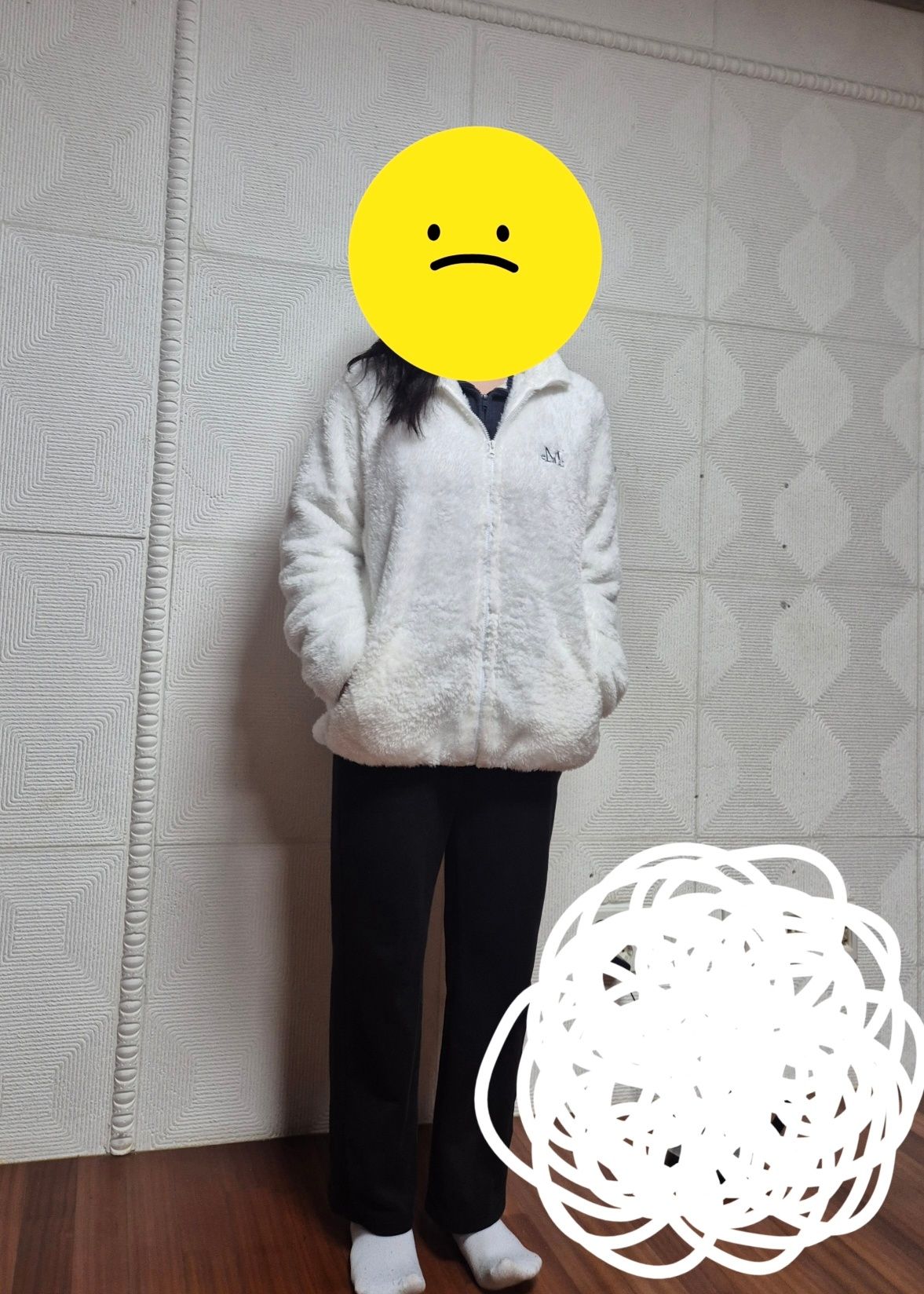 MUSINSA公式 | MUCENT ノルマンボグル羊毛フリースジップアップ 男女