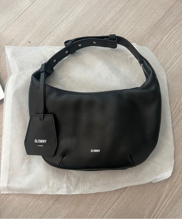GLOWNY ♥ THE SKIN BAG /追跡付 MUSINSA | GLOWNY THE SKIN BAG (BLACK)