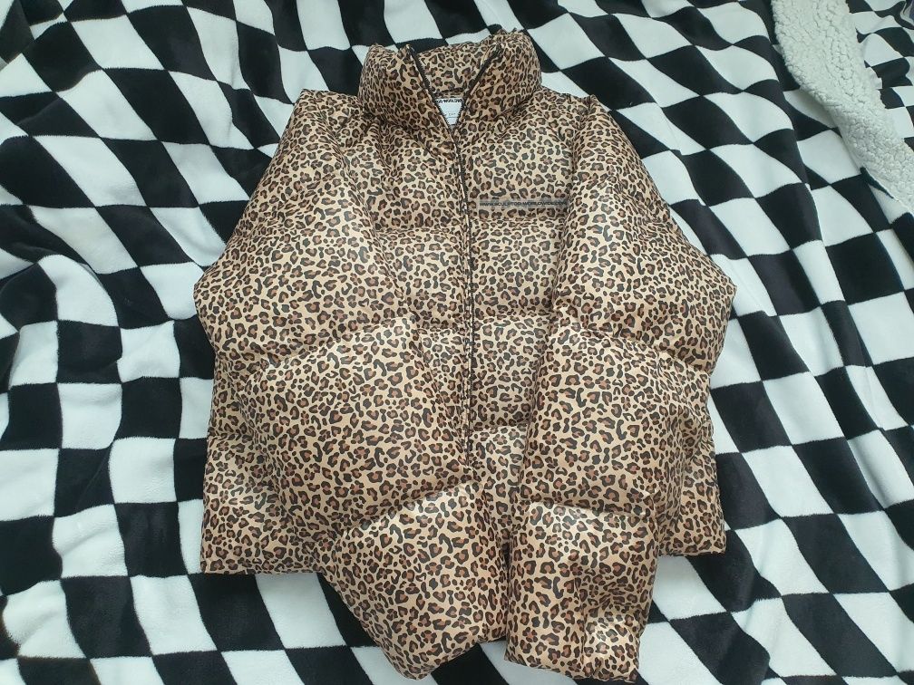 ジャケット・アウター scluptor 107 Cropped Puffer Down Leopard 107 Cropped Puffer Down Leopard – Sculptor