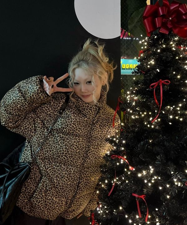 MUSINSA公式 | SCULPTOR 107 Puffer Down Leopard