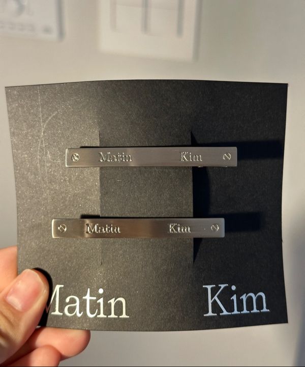 ●Matin Kim●SIGNATURE HAIR STYLING CLIPS 2+2 SET MUSINSA | MATIN KIM MATIN SIGNATURE HAIR STYLING CLIPS SET