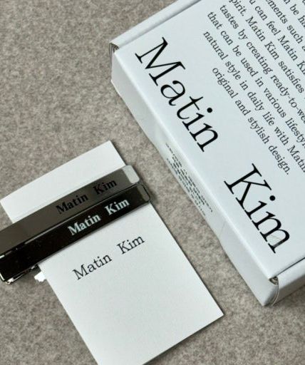 ●Matin Kim●SIGNATURE HAIR STYLING CLIPS 2+2 SET MUSINSA | MATIN KIM MATIN SIGNATURE HAIR STYLING CLIPS SET