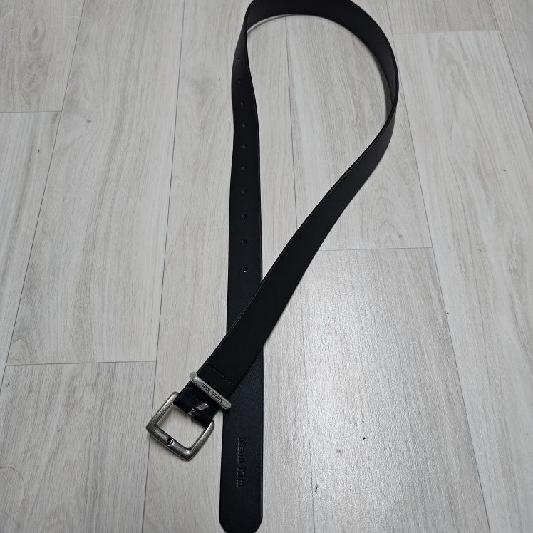 ● Matin Kim ●VINTAGE LEATHER BELT IN BLACK MUSINSA | MATIN KIM VINTAGE LEATHER BELT IN BLACK