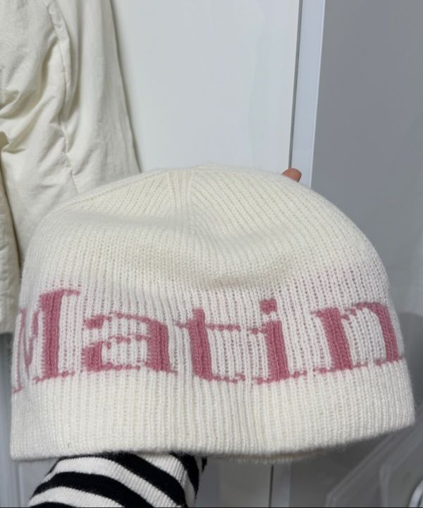 Matin Kim ホワイト ビーニー Amazon.co.jp: Matin kim マーティンキム ビーニー ホワイト