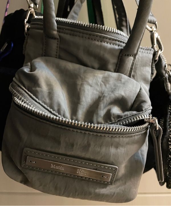 MUSINSA公式 | MATIN KIM PADDED CARGO TWO WAY MINI BAG IN
