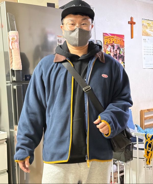 【WMC x HINA】ソフトフリースジャケット WINE MUSINSA | WMC [WMC x HINA] SOFT FLEECE JACKET_EMERALD GREEN