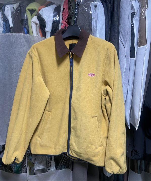 MUSINSA公式 | WMC [WMC x HINA] Soft Fleece Jacket_NAVY