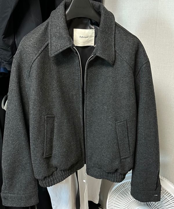 ジャケット・アウター Fabregat Gusto Wool Blue Jacket Charcoal MUSINSA公式 | FABREGAT Gusto Wool Blue Jacket (Charcoal)